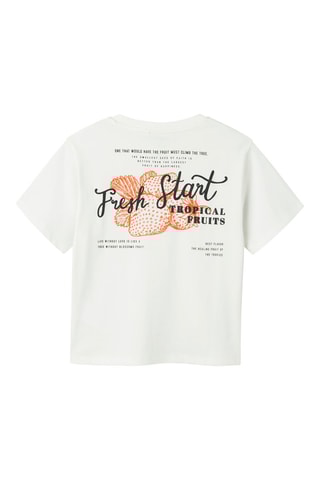 Biologisch Katoenen T-shirt - Wit - Name It