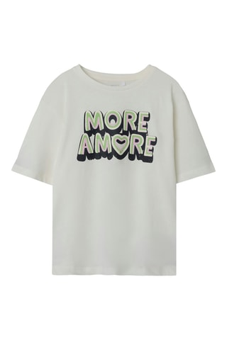 Biologisch Katoenen T-shirt - Wit - Name It