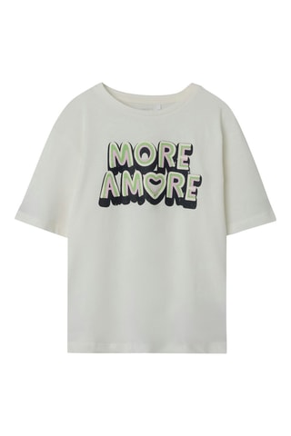 Biologisch Katoenen T-shirt - Wit - Name It