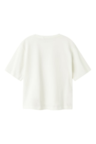T-shirt em algodão biológico - Branco - Name It