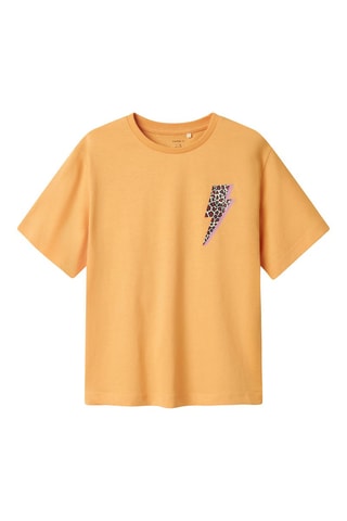 Biologisch Katoenen T-shirt - Geel - Name It