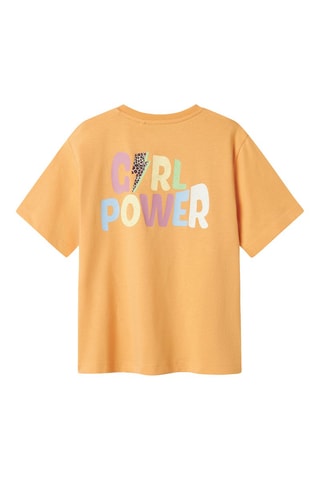 Biologisch Katoenen T-shirt - Geel - Name It