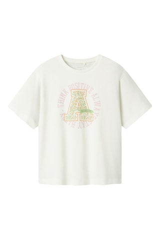 Biologisch Katoenen T-shirt - Wit - Name It