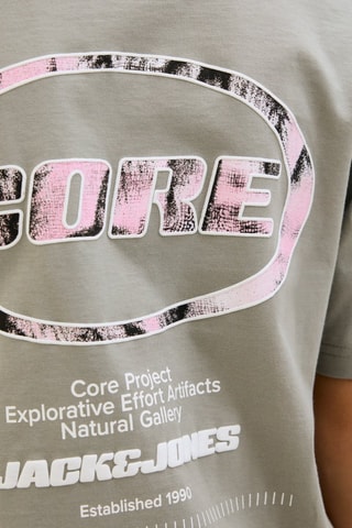 T-shirt - Cinzento-escuro - Jack & Jones