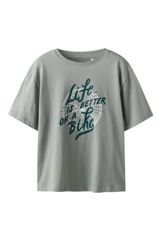 T-shirt - Cinzento claro - Name It