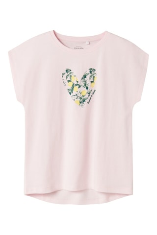 T-shirt - Rosa-maquilhagem - Name It