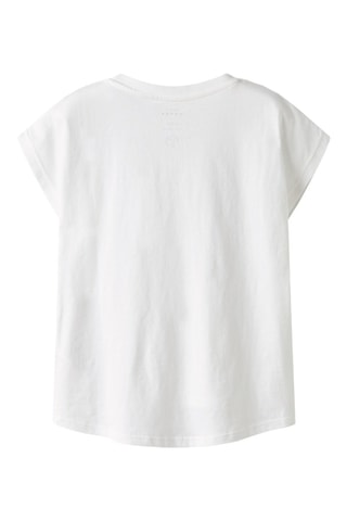 T-shirt em algodão biológico - Branco - Name It