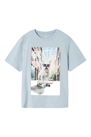 T-shirt - Azul-celeste - Name It