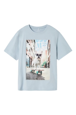 T-shirt - Azul-celeste - Name It