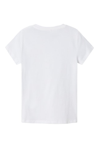T-shirt em algodão biológico - Branco - Name It