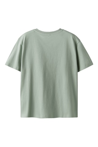 T-shirt em algodão biológico - Caqui - Name It