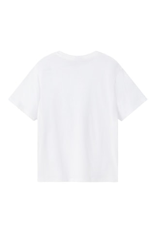 T-shirt em algodão biológico - Branco - Name It