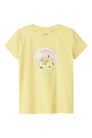 T-shirt Pikachu Pokémon - Amarelo - Name It