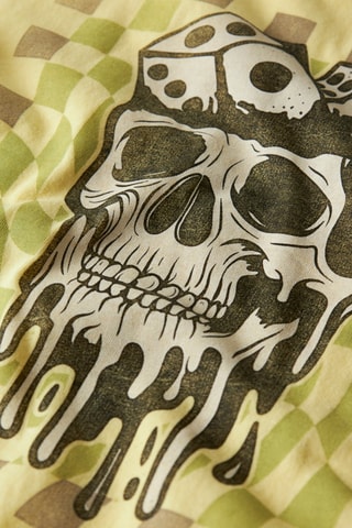T-shirt em algodão biológico - Amarelo - Jack & Jones