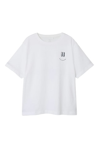 T-shirt - Branco - Name It Kids