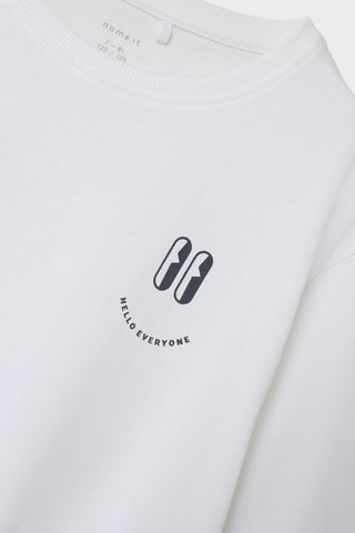 T-shirt - Branco - Name It Kids