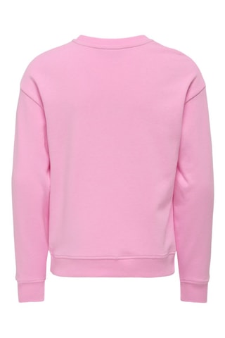 Sweat em algodão biológico - Rosa-bombom - Kids Only