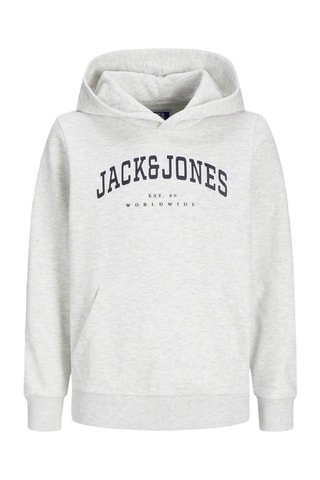 Sweat com capuz - Branco mesclado - Jack & Jones