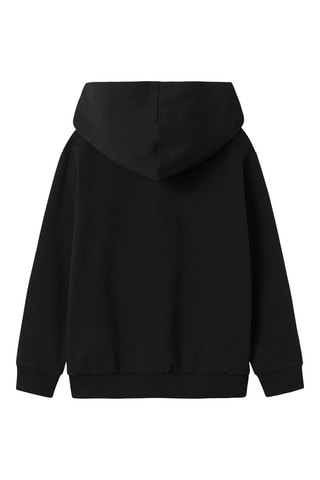 Sweat em algodão biológico - Preto - Name It