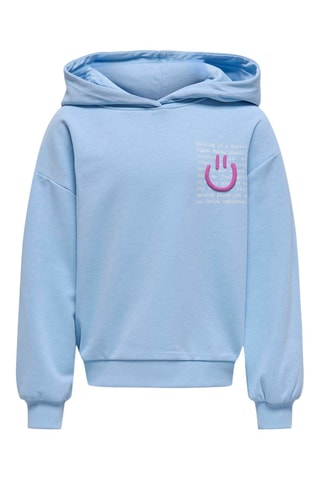 Sweat em algodão biológico - Azul-celeste Kids Only