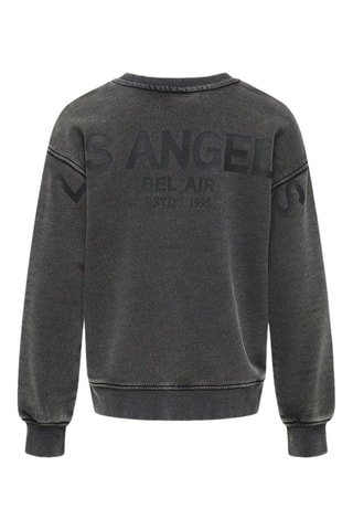 Sweat em algodão biológico - Preto - Kids Only