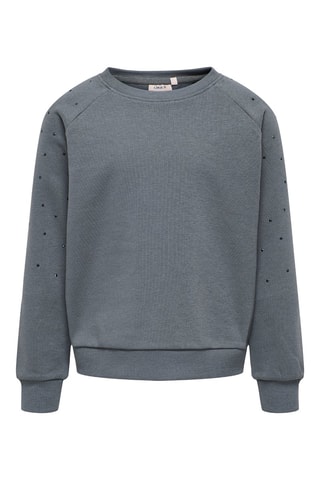 Sweat em algodão biológico - Cinzento-escuro - Kids Only
