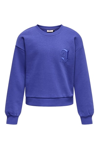 Sweat em algodão biológico - Azul - Kids Only