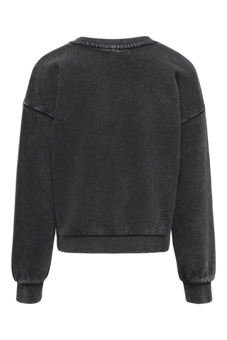 Sweat em algodão biológico - Preto - Kids Only