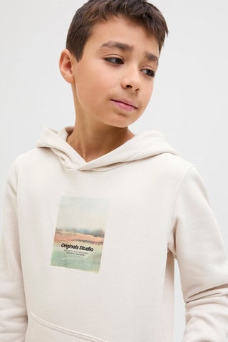 Sweat com capuz - Bege - Jack & Jones