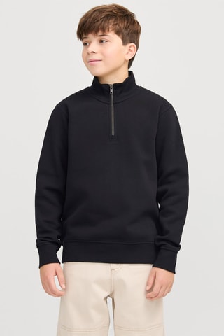 Sweat relaxed - Preto - Jack & Jones Junior