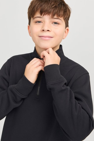 Sweat relaxed - Preto - Jack & Jones Junior