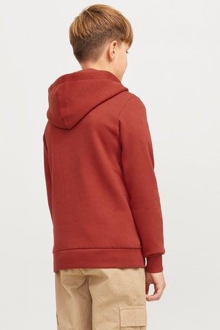 Sweat com capuz - Vermelho