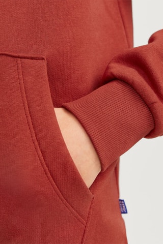 Sweat com capuz - Vermelho