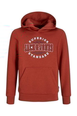 Sweat com capuz - Vermelho