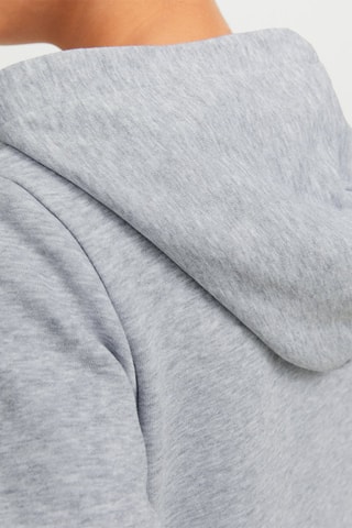 Sweat com capuz - Cinzento-claro mesclado