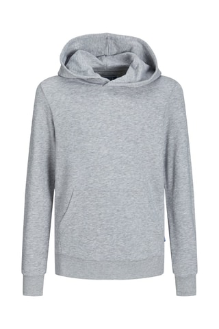 Sweat com capuz - Cinzento-claro mesclado