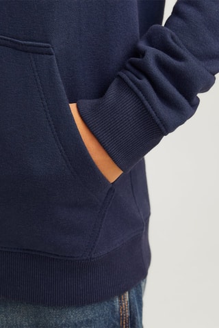 Sweat com capuz - Azul-marinho