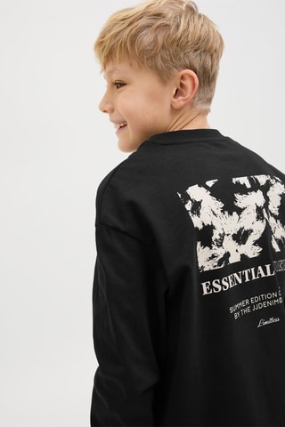 Sweat - Preto - Jack & Jones Junior