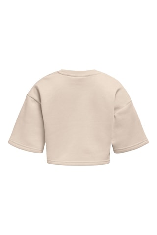 Sweat regular - Bege - Kids Only Girl
