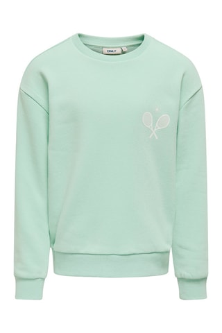 Sweat regular - Verde - Kids Only Girl