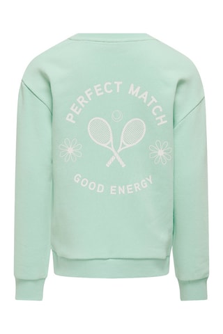 Sweat regular - Verde - Kids Only Girl