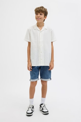 Calções de ganga regular - Azul- Jack & Jones Junior