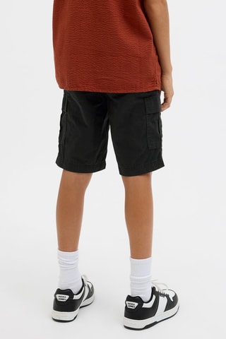 Bermudas regular - Preto - Jack & Jones Junior
