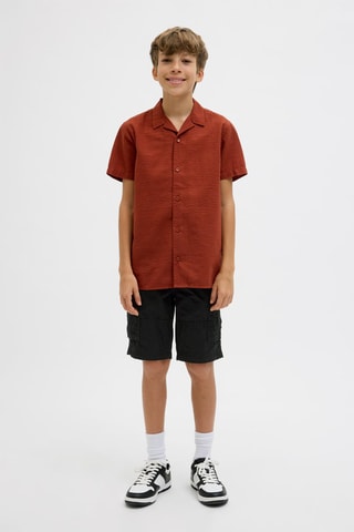 Bermudas regular - Preto - Jack & Jones Junior