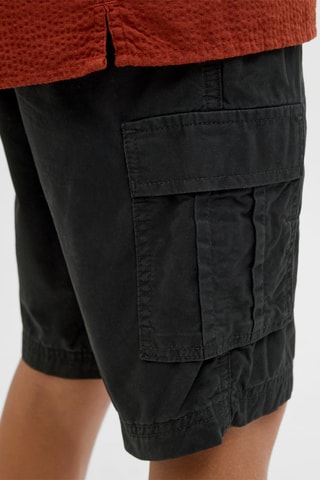 Bermudas regular - Preto - Jack & Jones Junior