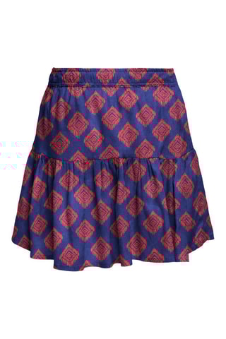 Saia-calção - Azul e vermelho - Kids Only Girl