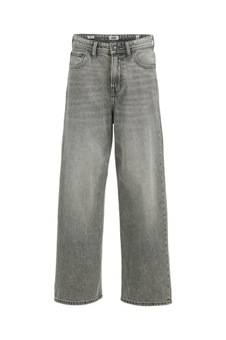 Calças de ganga com cintura alta - Cinzento - Jack & Jones