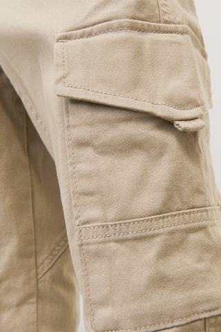 Calças cargo em algodão biológico - Bege - Jack & Jones Junior