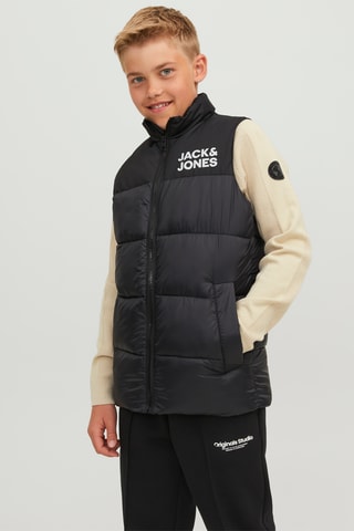 Colete acolchoado - Preto - Jack & Jones Junior