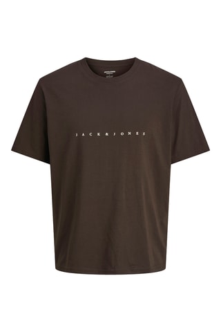 T-shirt - Castanho-escuro - Jack & Jones Junior